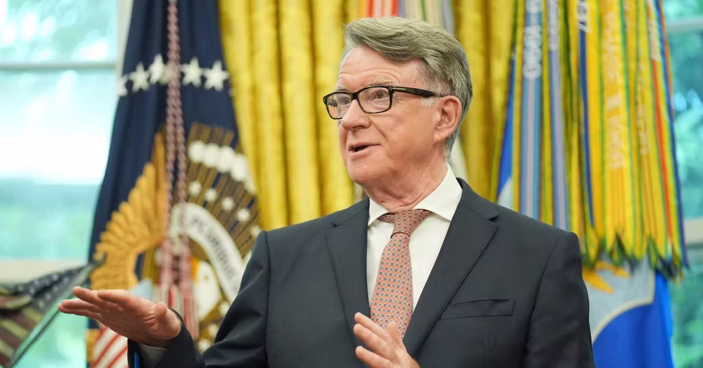 Starmer: Ångrar Mandelson som USA-ambassadör - Västerbottens-Kuriren