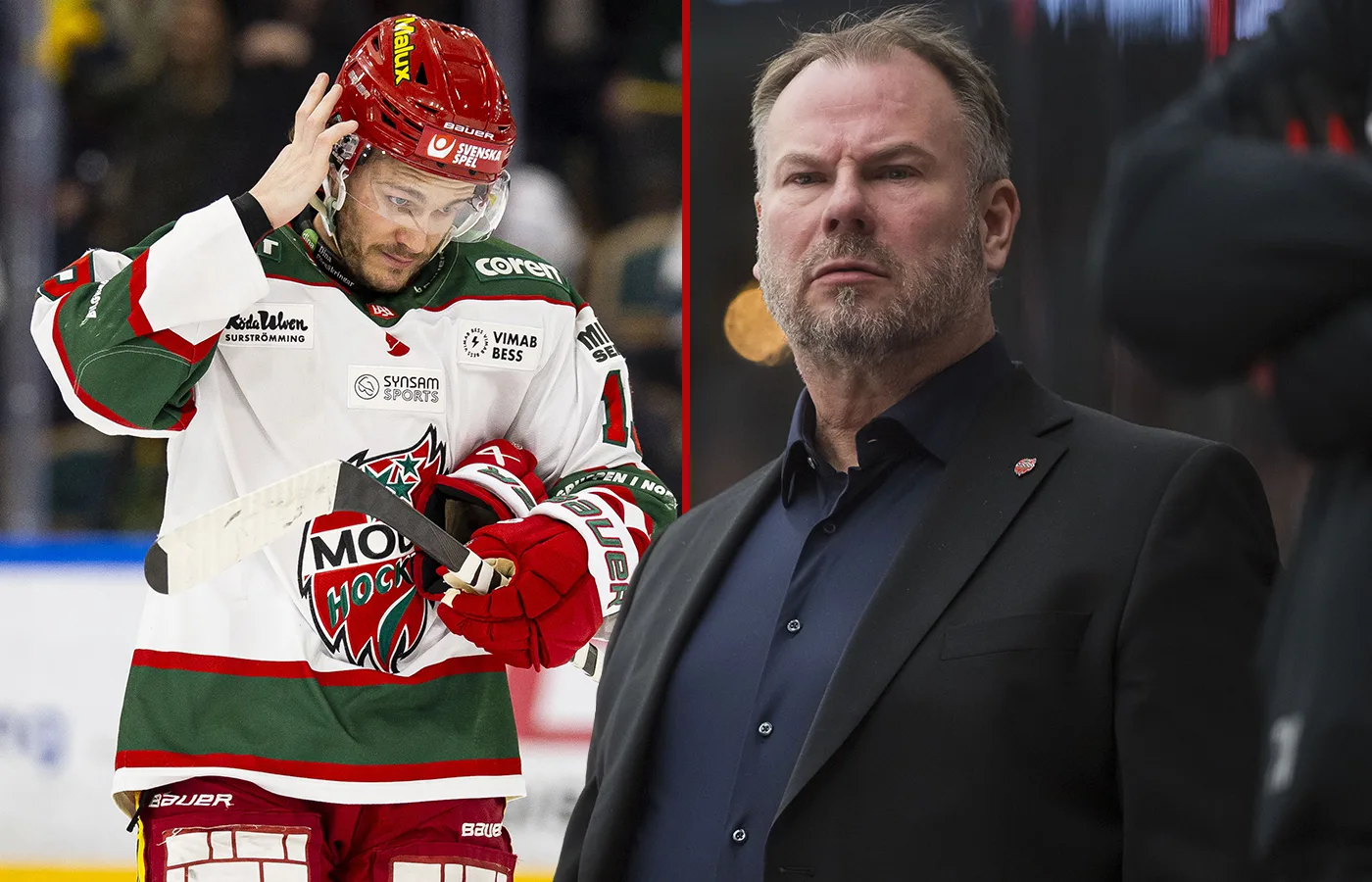 Henrik Gradin. Tyler Kelleher. MoDo Hockey.