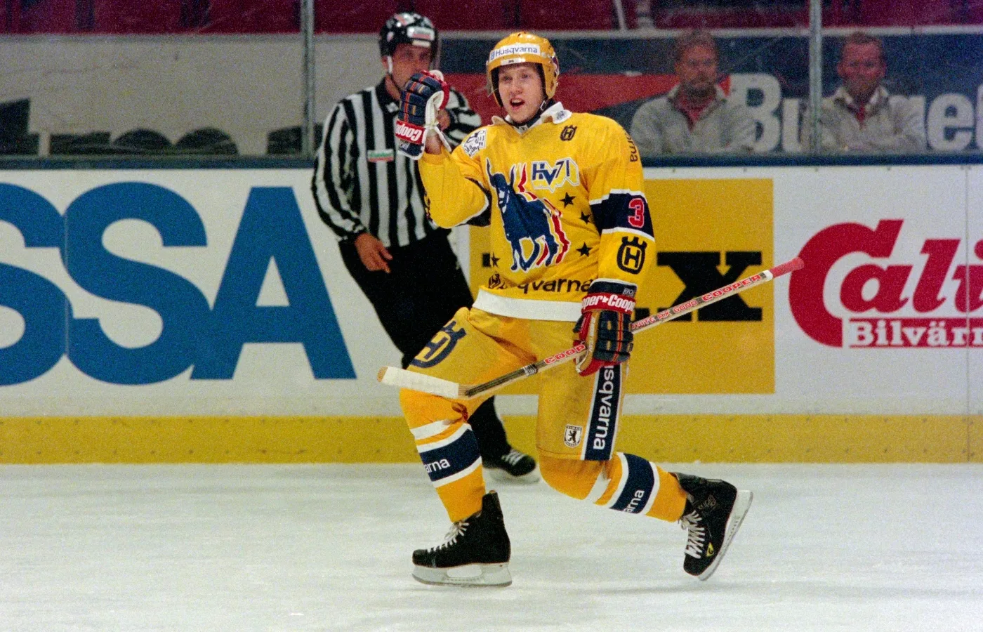 Sorg i HV71 – SM-guldvinnaren död