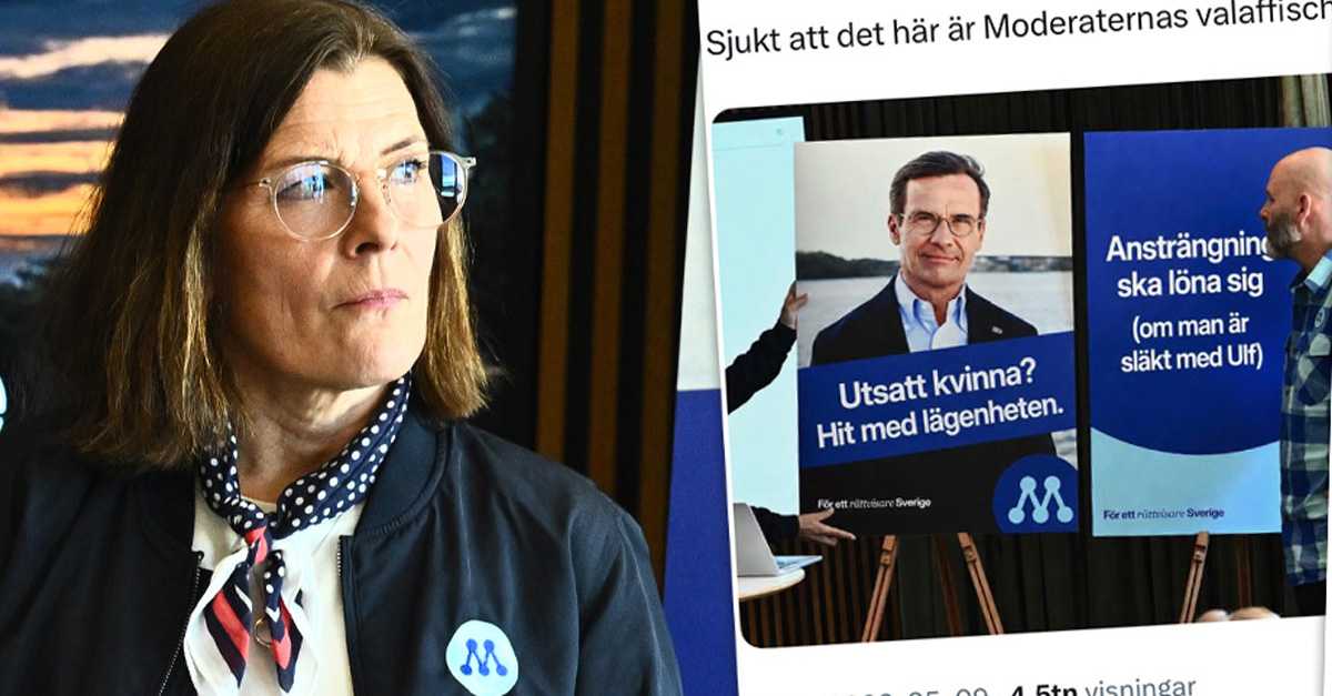 M rasar mot S efter fejkade valaffischer: Trollkultur