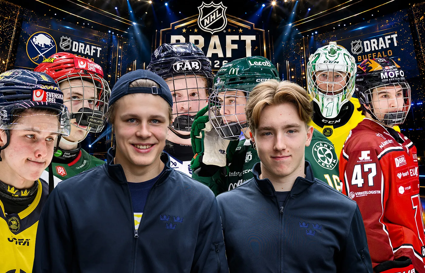 De 50 (!) hetaste spelarna i Sverige inför NHL-draften 2026