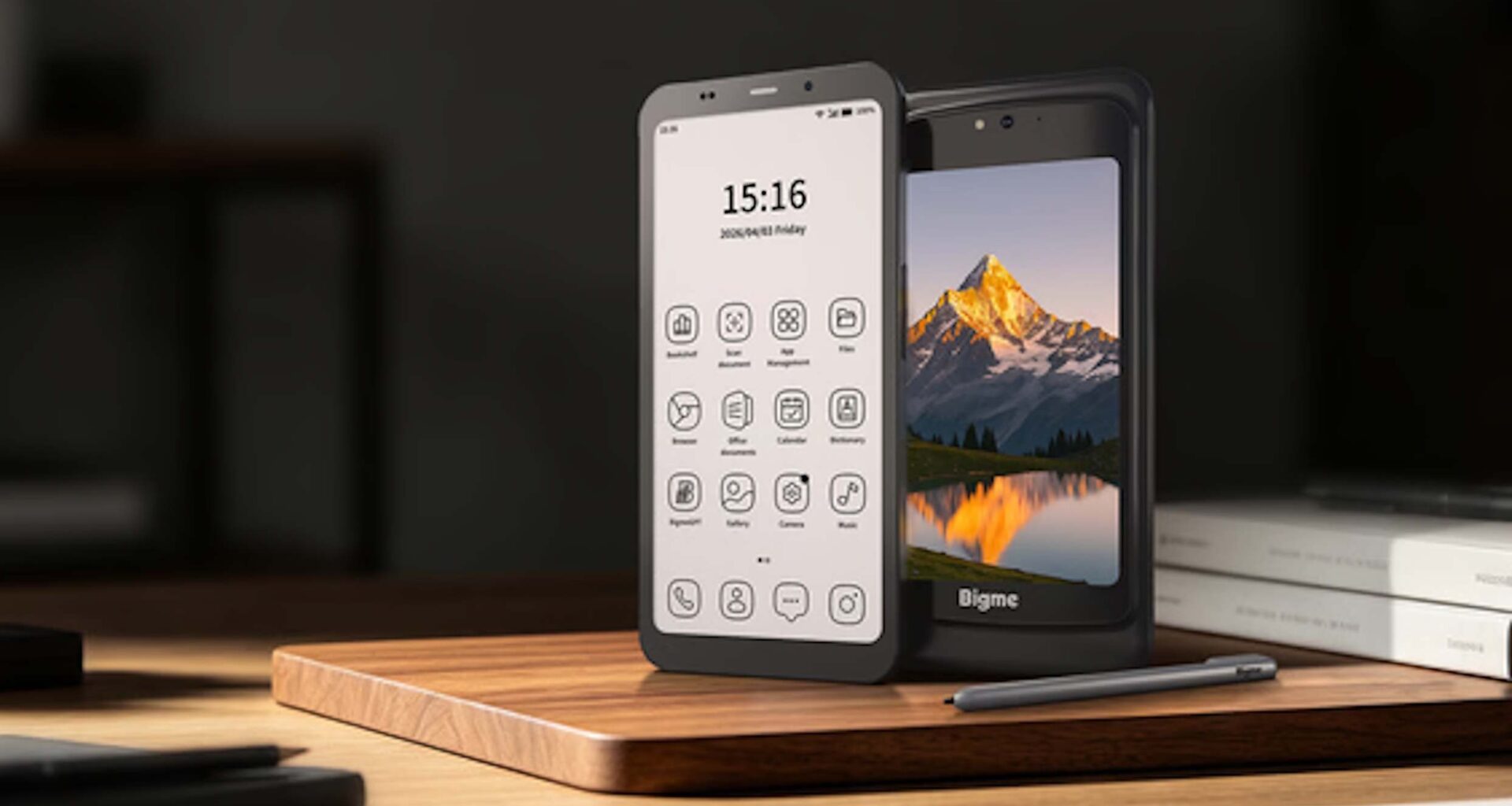 Bigme Hibreak Dual 2: Ny smartphone med dubbla skärmar och en 80 Hz E-Ink-skärm