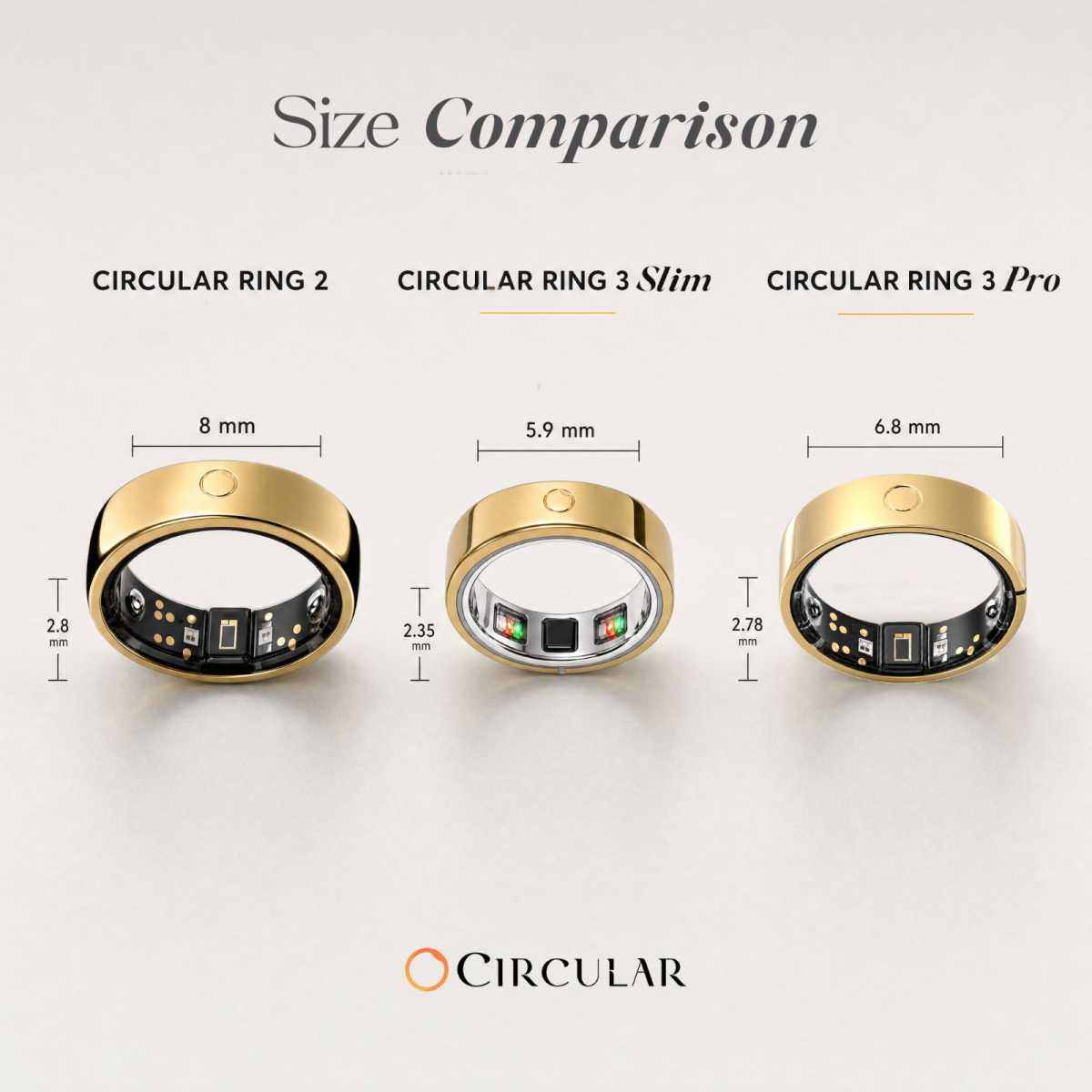 Circular Ring 3 Series