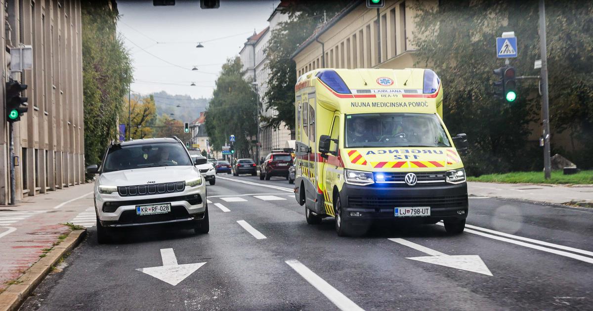 Huda nesreča, moški se je težje poškodoval
