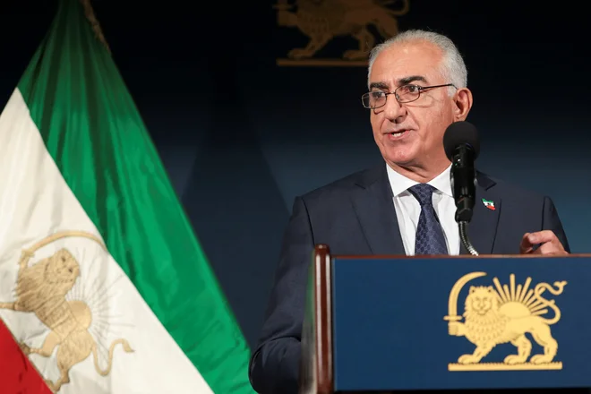 Reza Pahlavi FOTO: Jonathan Ernst/Reuters