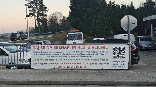 Takole v Radečah pozivajo vse občane, da se vpišejo v register. FOTO: Občina Radeče