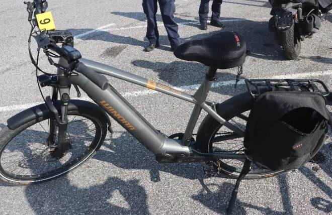 Ukradeno električno kolo FOTO: Pu Ng