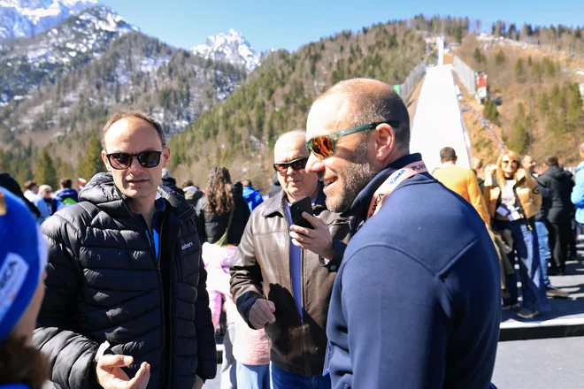 Anže Logar v Planici FOTO: Mediaspeed