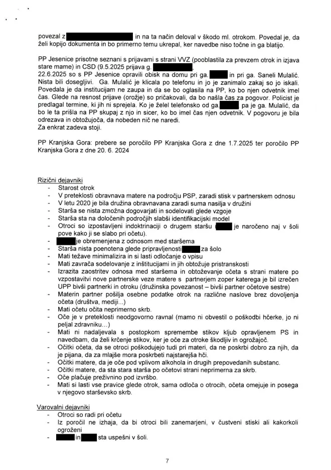 Zapisnik MTD. FOTO: Osebni Arhiv