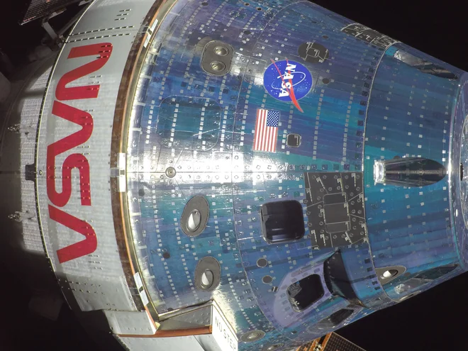 Toplotni ščit oriona mora delovati brezhibno. FOTO: Nasa/AFP