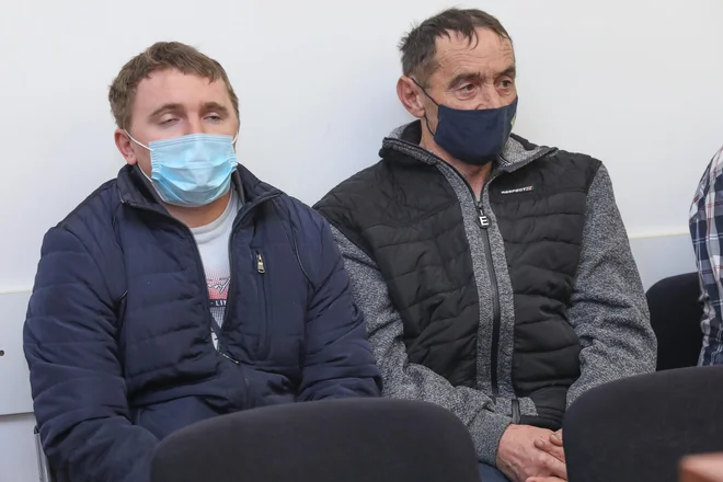11. 2. 2021, Vukovar: začetek sojenja obtoženim za brutalno pretepanje Ivana Mikuljana v Vinkovcih konec avgusta 2018, zaradi česar je oslepel in postal 100-odstotni invalid. FOTO: Dubravka Petric/Pixsell