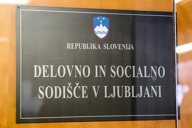 Nekdanjega delodajalca je tožil na delovnem sodišču. FOTO: Marko Feist