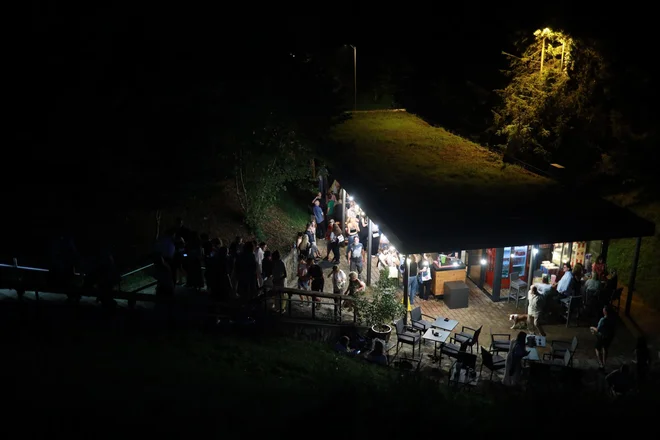 Poletna projekcija filma v kinu Tuškanac. FOTO: Mia Slafhauzer Pixsell