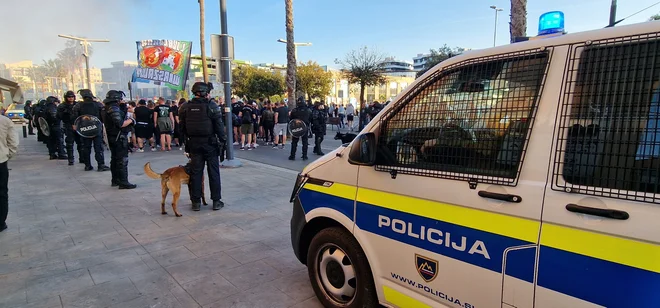 Postopki za ugotavljanje identitete nekaterih kršiteljev še potekajo. FOTO: PU Koper