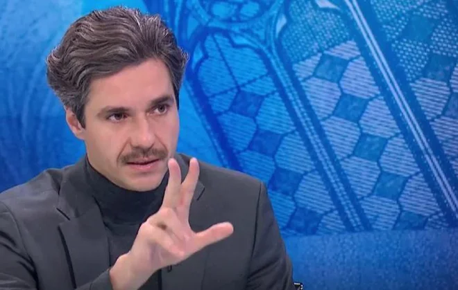 Luka Mesec. FOTO: Zajem Zaslona, Oddaja Odmevi Rtv Slovenija
