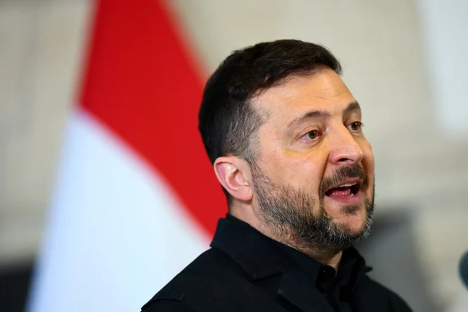 Volodomir Zelenski. FOTO: Piroschka Van De Wouw Reuters