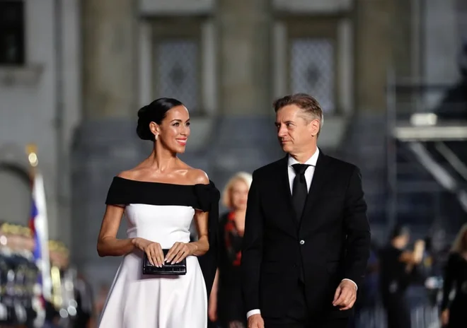 Tina Gaber in Robert Golob. FOTO: Osebni arhiv