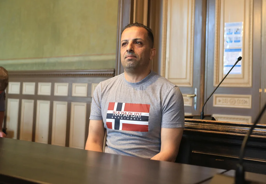 Rašid Aziz ne prizna sodelovanja s teroristi. FOTO: Dejan Javornik