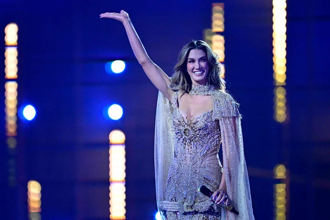 Avstralska pevka Delta Goodrem FOTO: Tobias Schwarz Afp