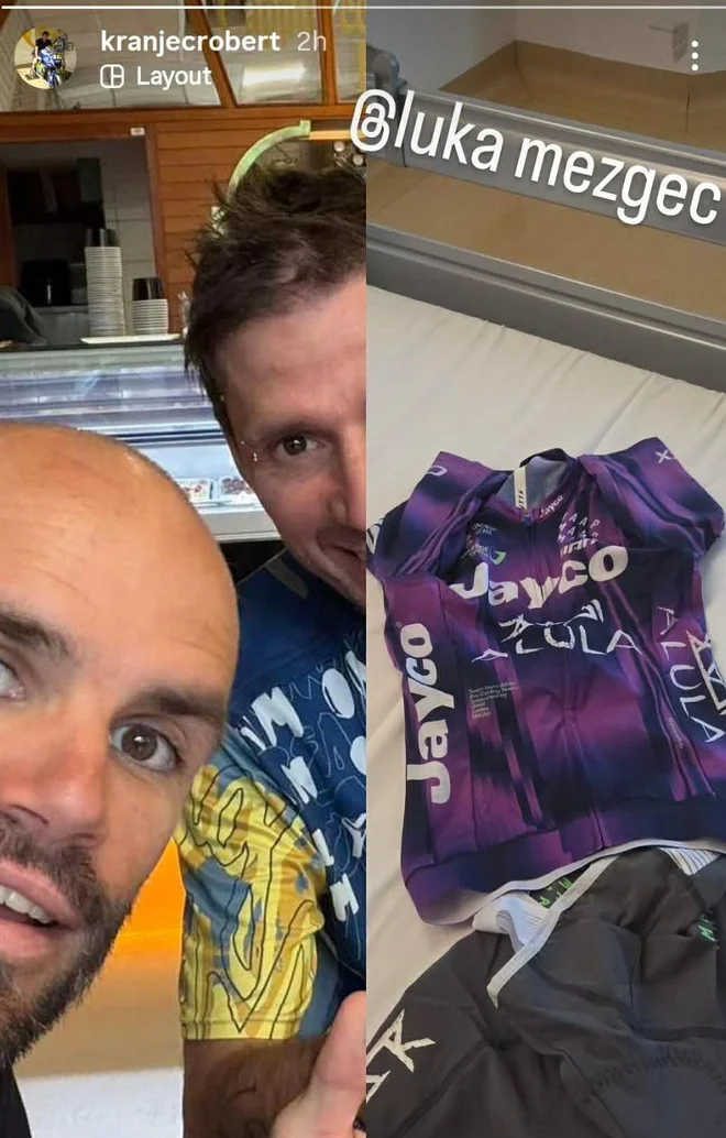 Družba prijateljev Robertu pomaga pri okrevanju. FOTO: zajem zaslona, omrežje Instagram