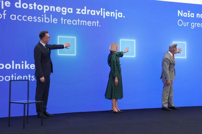 Skupno bodo Sandozova vlaganja v Sloveniji do leta 2029 dosegla več kot milijardo evrov. FOTO: Sandoz