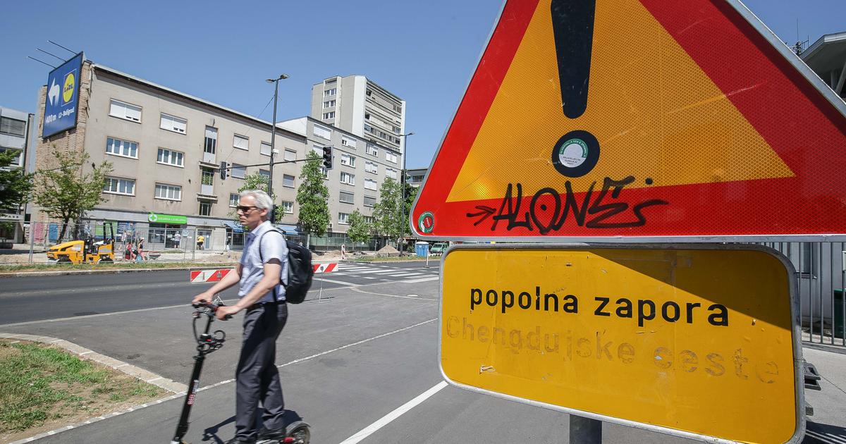 Zapira se ena bolj obleganih cest v Ljubljani - Žurnal24