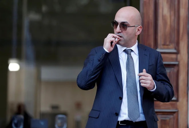 Yorgen Fenech leta 2019, ko je zapuščal sodišče. FOTO: Yara Nardi/Reuters