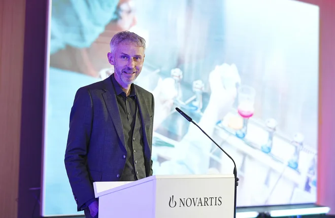 . Naložbe v Sloveniji izražajo naše zaupanje v talent, predanost in inovativni duh ekip, ki tu vsak dan delajo,« je dejal Jurg Winters. FOTO: Jože Suhadolnik/Delo