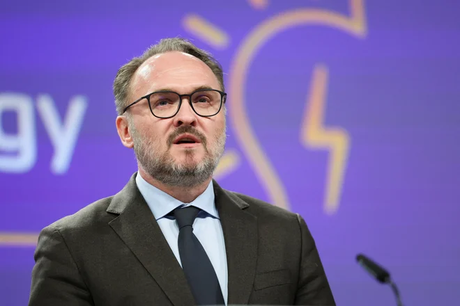 Dan Jørgensen, evropski komisar za energijo in stanovanjsko politiko. FOTO: Omar Havana/Reuters