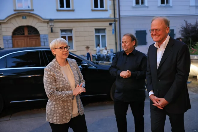 Zabave se je udeležila tudi predsednica države Nataša Pirc Musar. FOTO: Mediaspeed