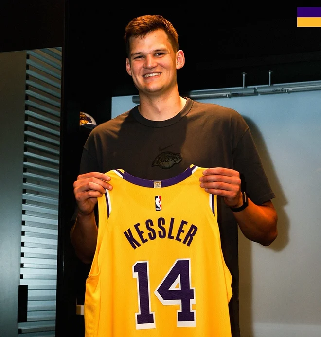 Walker Kessler je zdrav in v polnem zagonu v pripravah na novo sezono. Foto NBA