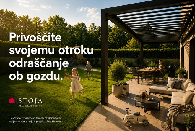 Soseska Pod hribom ponuja skoraj vse, zaradi česar družine želijo tam živeti – več prostora, bližino gozda, varno pot do šole in vsakodnevne storitve na dosegu roke. FOTO: Stoja Trade