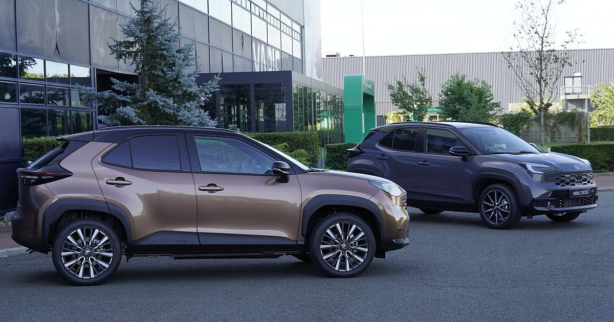Toyota yaris cross: prenova najbolje prodajanega Toyotinega SUV-ja v Evropi