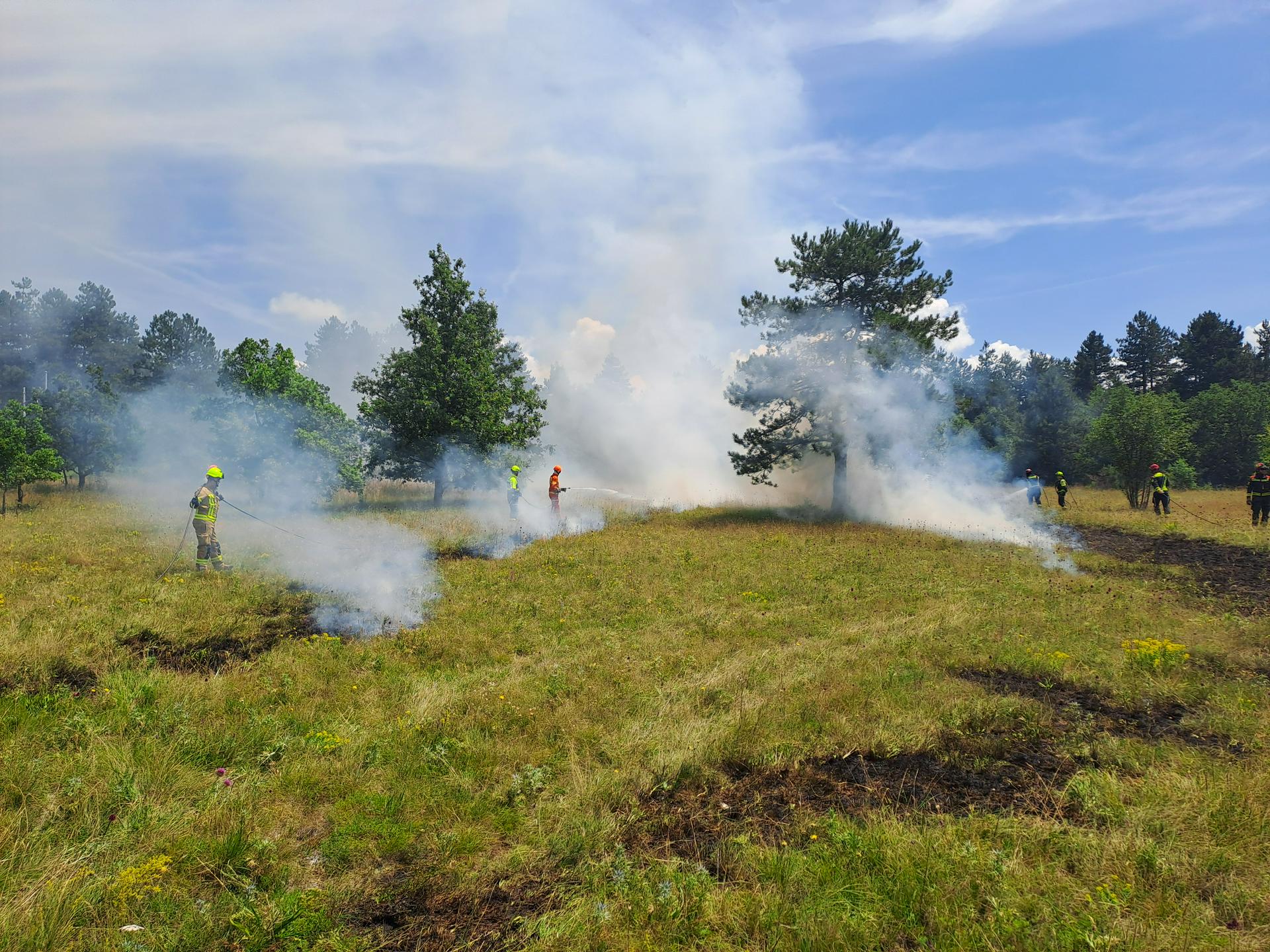Vse aktivnosti potekajo nadzorovano in v skladu z varnostnimi protokoli. Foto: Radio Koper Vse aktivnosti potekajo nadzorovano in v skladu z varnostnimi protokoli. Foto: Radio Koper