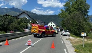 Zaradi prometne nesreče je zaprta cesta Kamnik