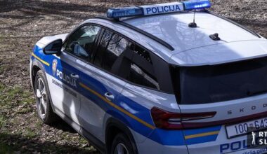 Policisti zaradi suma podtikanja požarov v okolici Zadra pridržali štiri ljudi