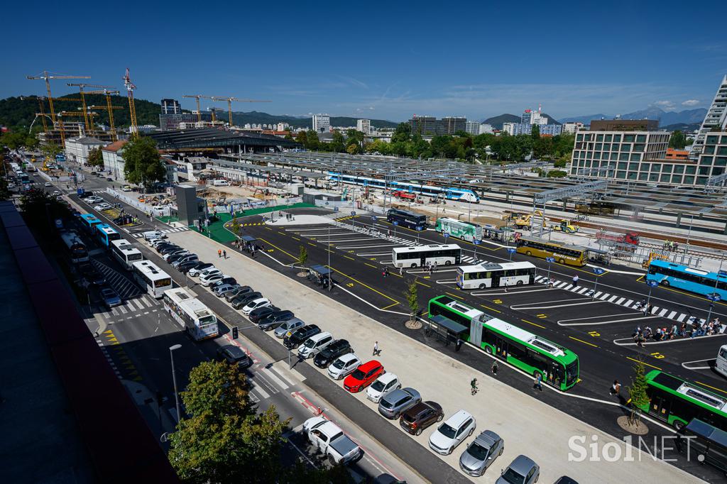 Avtobusna postaja Ljubljana, otvoritev