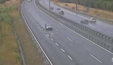 Nesreča na primorski avtocesti ovira promet