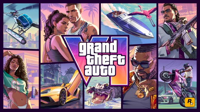 Naslovnica GTA VI je uradno znana. FOTO: Rockstar/take-two