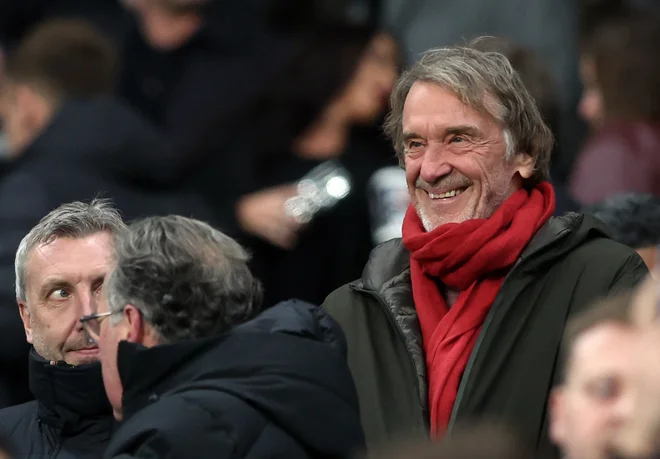 Jim Ratcliffe bo delovanje kluba oblikoval po svoji meri, pri tem pa ne izbira sredstev. FOTO: Scott Heppell/Reuters