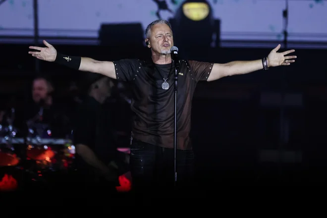 Thompson je 5. julija 2025 na zagrebškem Hipodromu nastopil pred približno pol milijona ljudi, kar je bil eden največjih plačanih koncertov v zgodovini. FOTO: Cropix