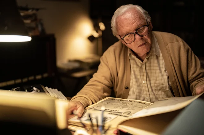Ostarelega Nickyja pa je upodobil Anthony Hopkins. FOTO TVS