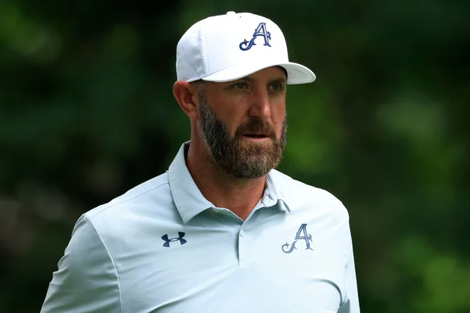 Dustin Johnson je samo s turnirskimi nagradami v LIV Golfu zaslužil 52 milijonov evrov. FOTO: Justin Casterline/AFP