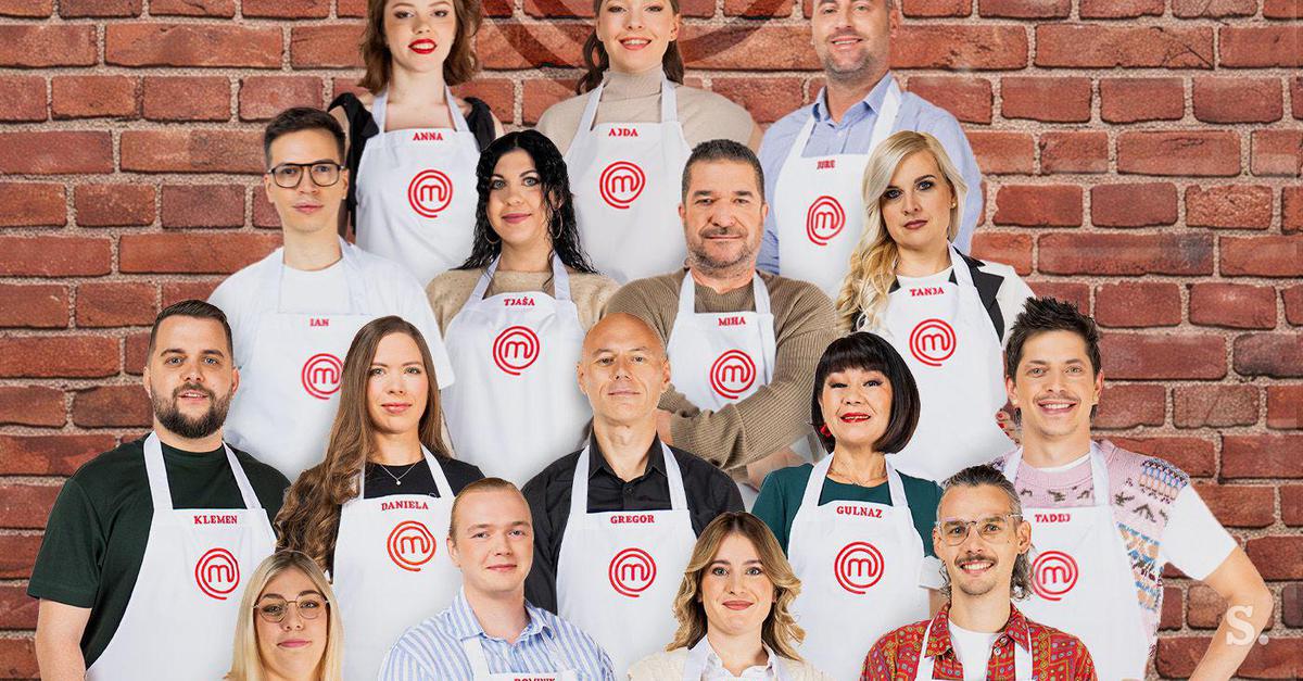 MasterChef Slovenija se vrača, to so letošnji tekmovalci