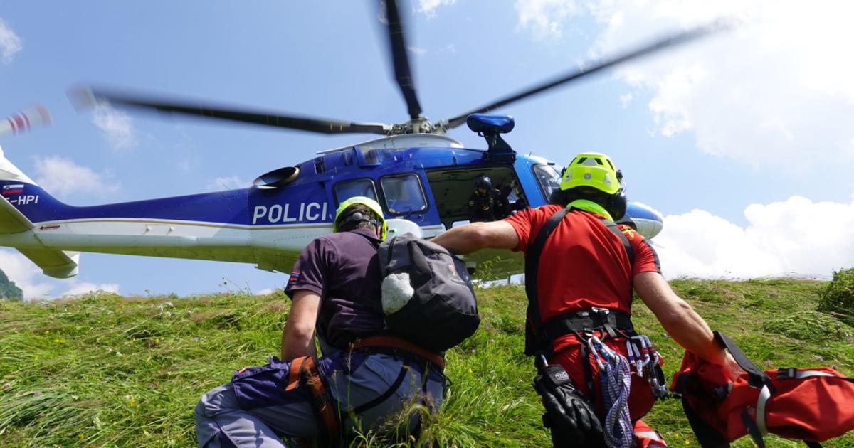 Huda nesreča, posredovati je moral helikopter
