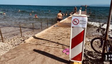 Na dveh mestih v Izoli zaradi resnega fekalnega onesnaženja odsvetovano kopanje