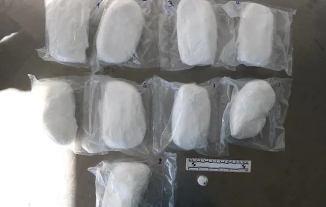 Na Hrvaškem prijeli Slovenko s skoraj 4,6 kilograma droge FOTO: Policijska Uprava Brodsko-posavska