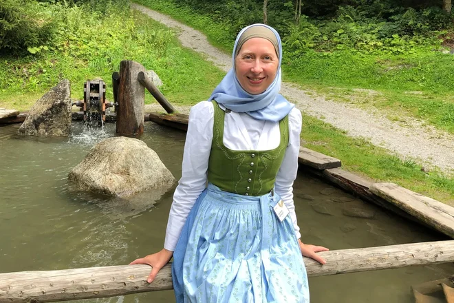 Carla Amina Baghajati, vodja šolskega urada Islamske verske skupnosti v Avstriji, se boji, da bi prepoved lahko celo okrepila islamistične težnje: »Velika nevarnost, ki jo vidimo, je, da bo to voda na mlin skrajno marginalnih skupin.« FOTO: Calliope