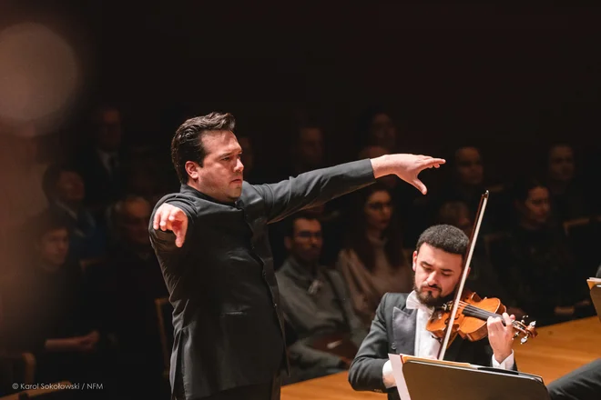 Robert Treviño, Lana Trotovšek in Filharmonični orkester Baltskega morja bodo v Cankarjevem domu sklenili letošnji Ljubljana Festival. FOTO: Karol Adam Sokolowski