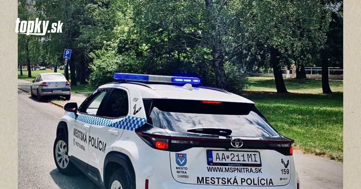 Trojicu detí v Nitre museli ratovať policajti, boli na prázdninách u strýka